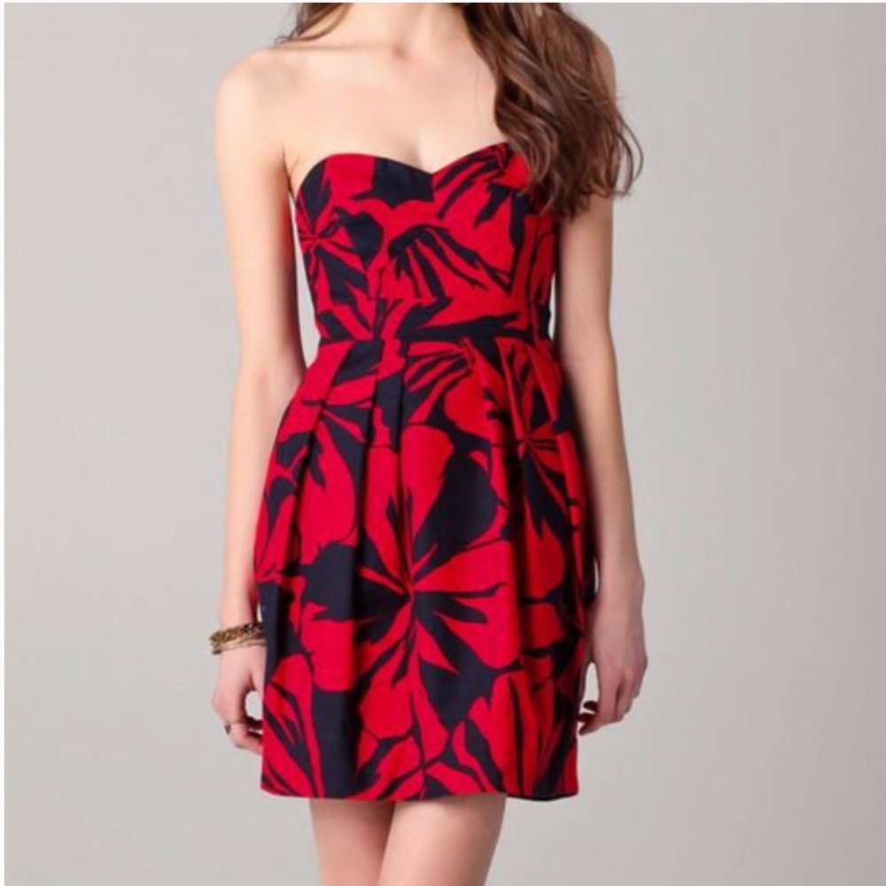 Shoshanna Strapless Dress- Sz 4